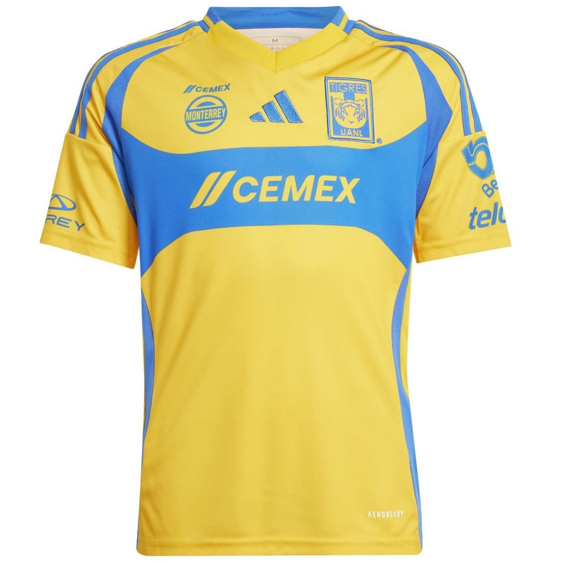 Jersey de Fútbol Club Tigres 2024 para Niño Adidas