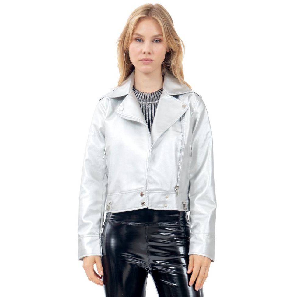 Chamarra Biker para Mujer Forever  21