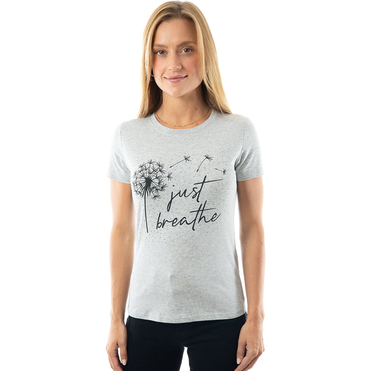 Playera con Estampado al Frente para Mujer Juniors Studio si