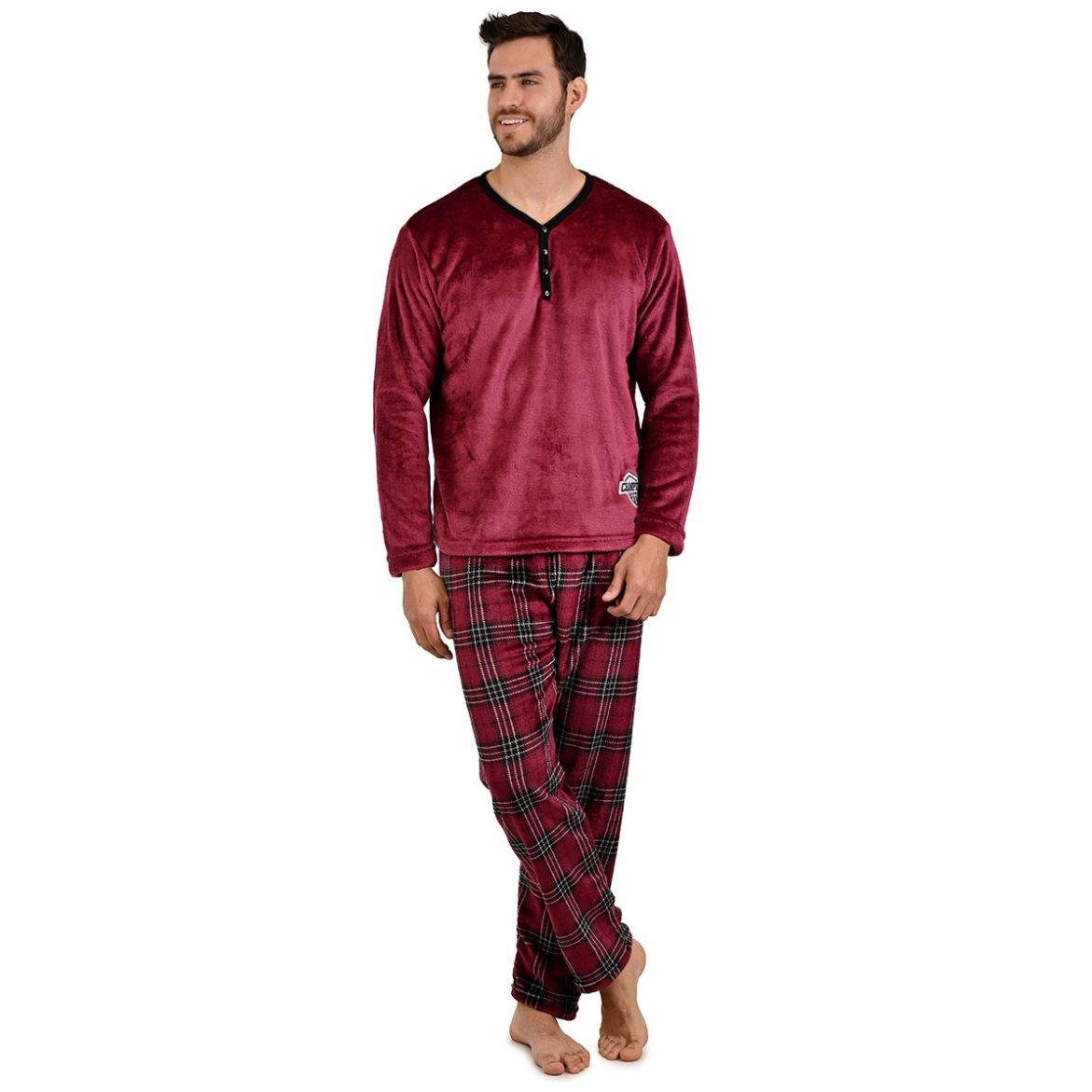 Conjunto Pijama a Cuadros para Hombre Star West