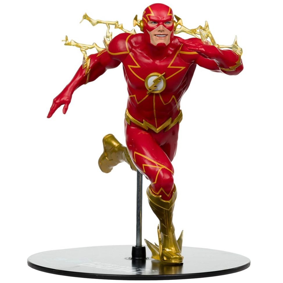 Estatua 12" The Flash By Jim Lee (Mcfarlane Digital) Spin Master