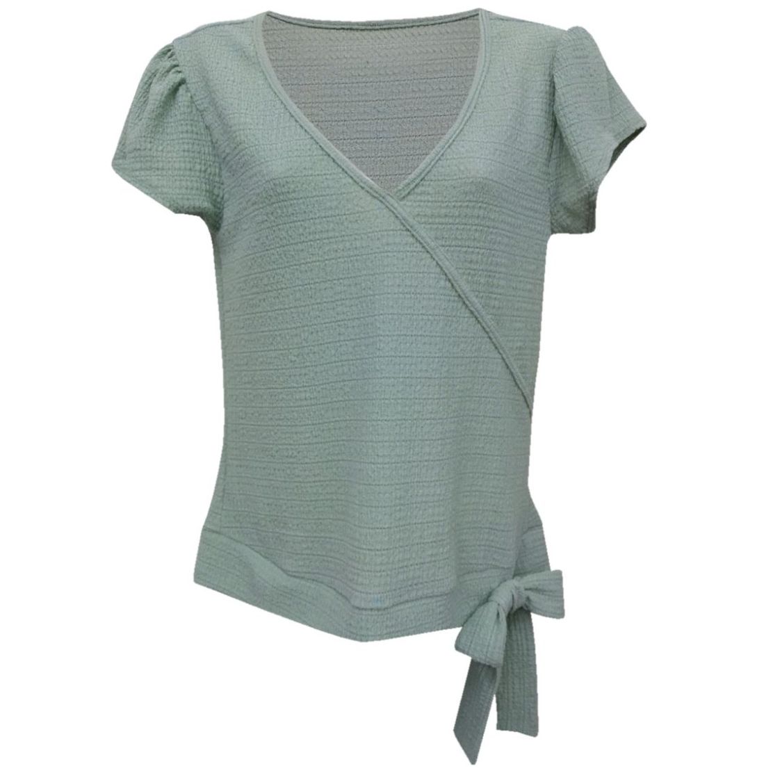 Blusa Escote en V para Mujer Juniors 7Junior