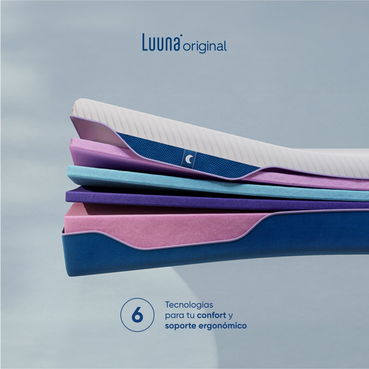 Colchón de Caja King Size Original Firme Luuna