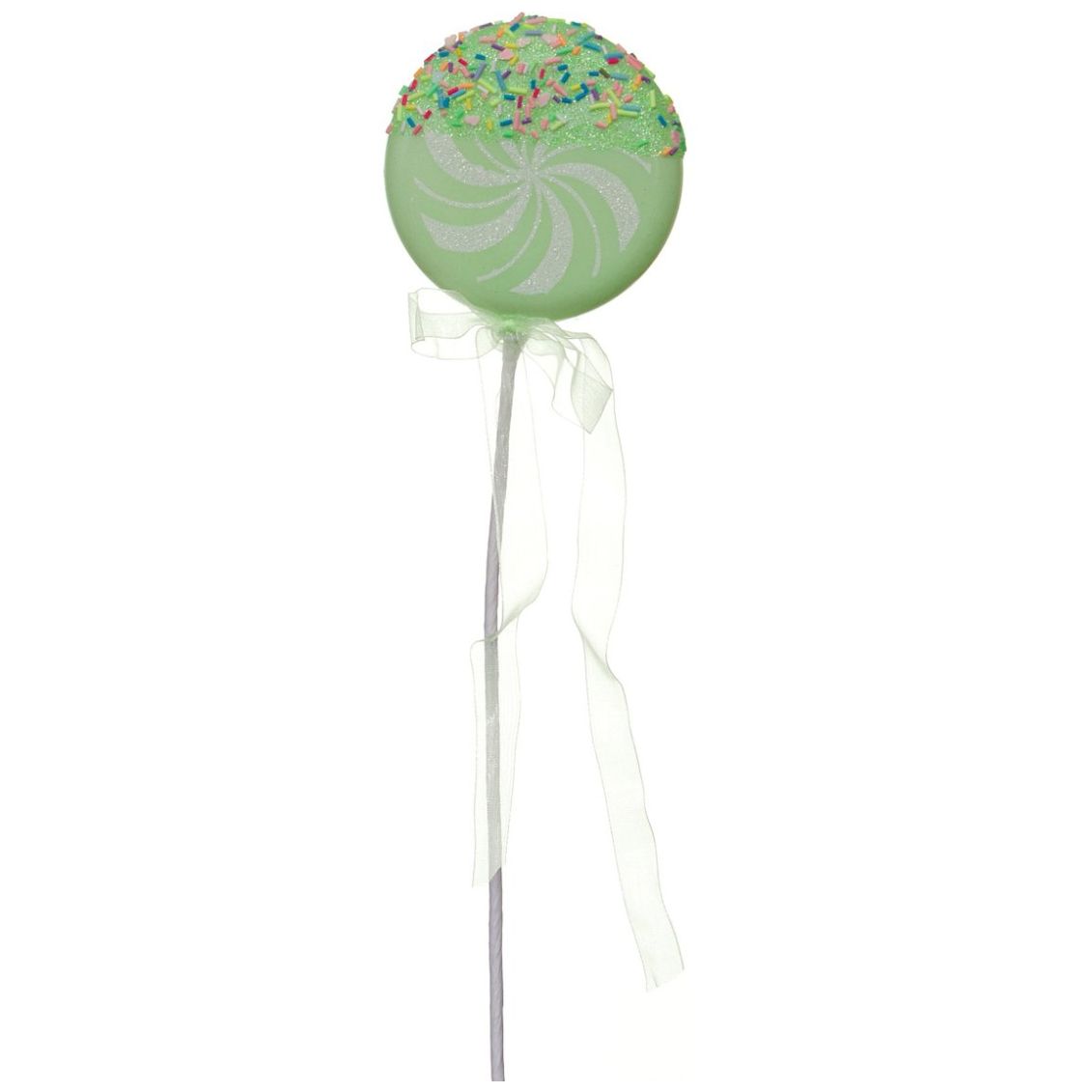 Colgante Paleta Verde con Chispas 40 Cm Gto