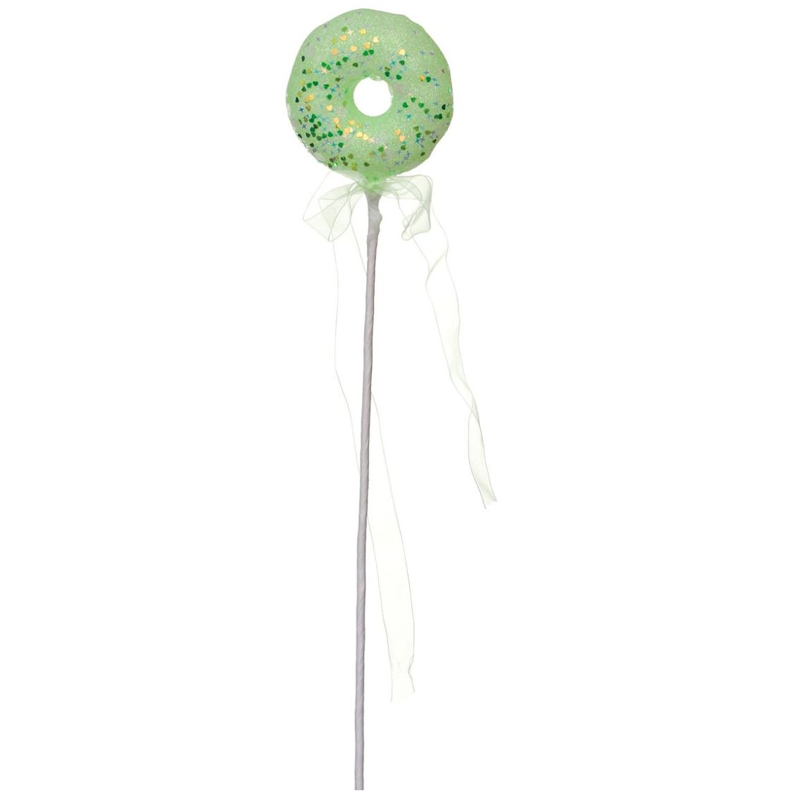 Paleta Dona Verde con Diamantina 39 Cm Gto