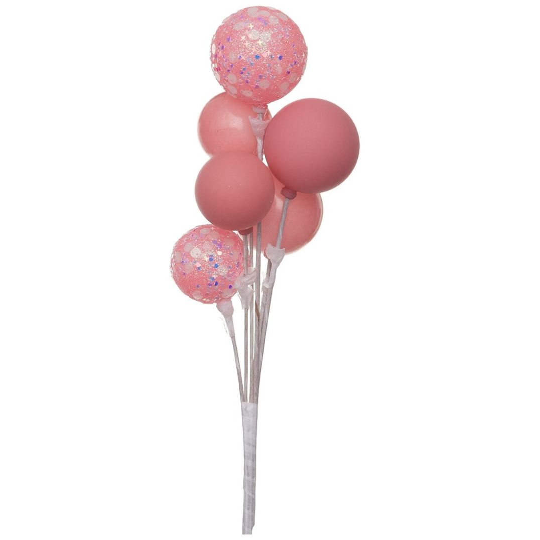 Ramo de Esferas Candy Rosa 46 Cm Gto