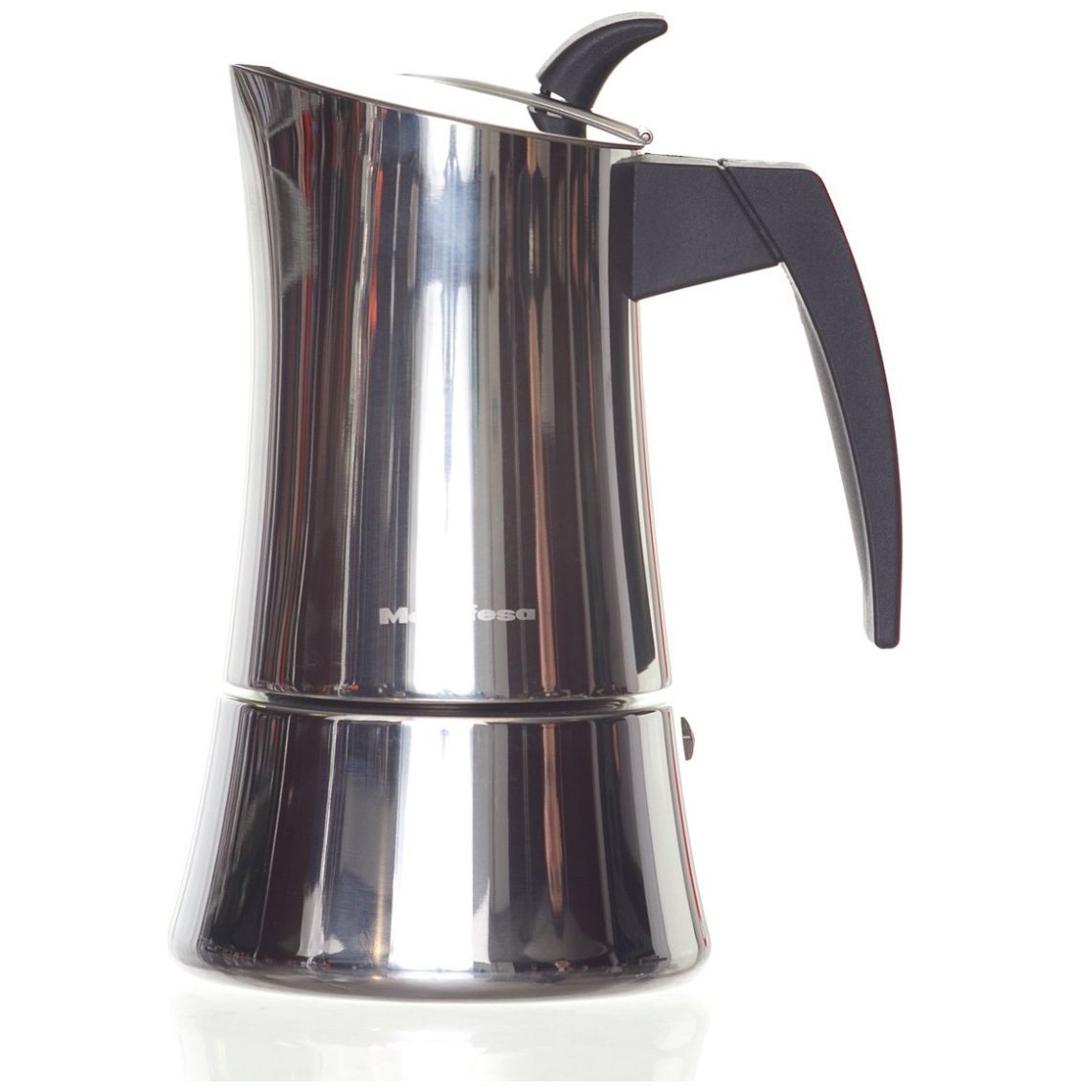 Cafetera 6 Tazas Expreso Acero Inox Balance Magefesa