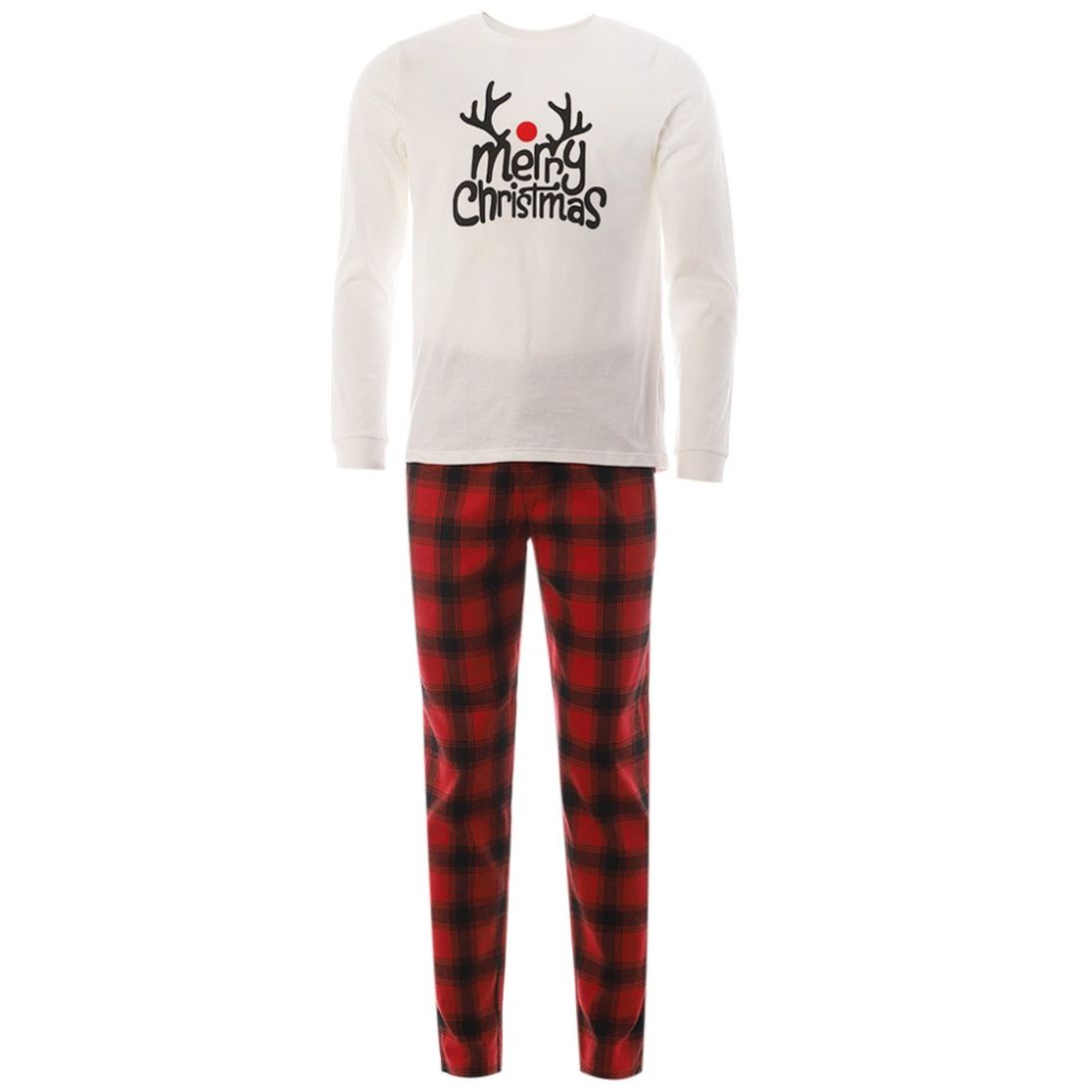 Pijama Navideña con Estampado para Hombre Jeanious