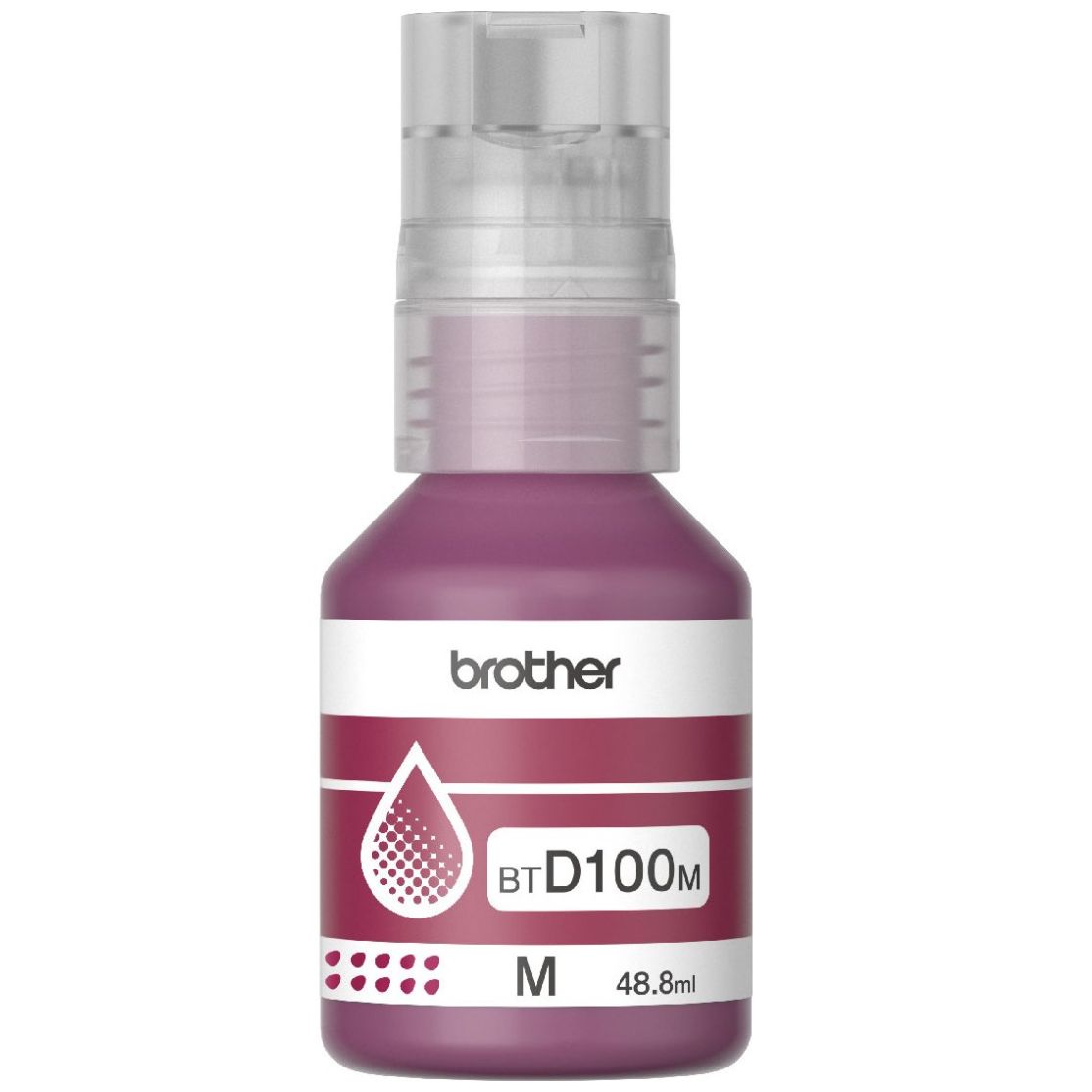 Botella de Tinta Brother Magenta Btd100M