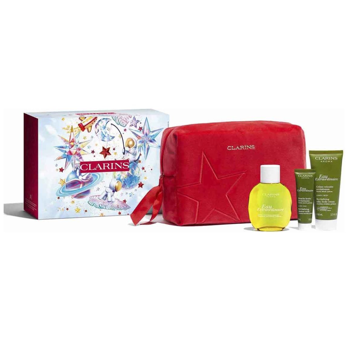 Set de Navidad - Esenciales Eau Extraordinarie Clarins