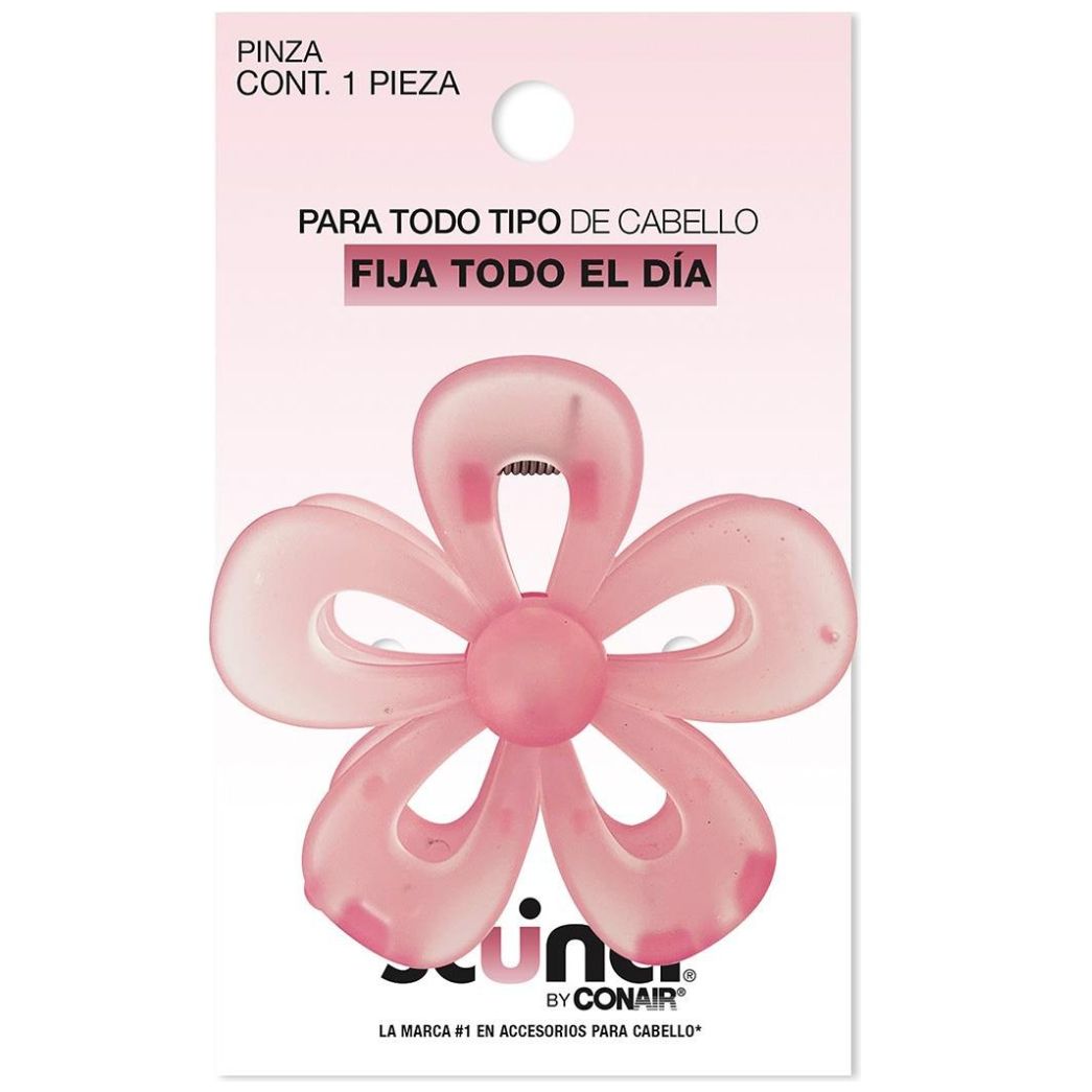 Pinza en Forma de Flor Pink 1 Pza Conair