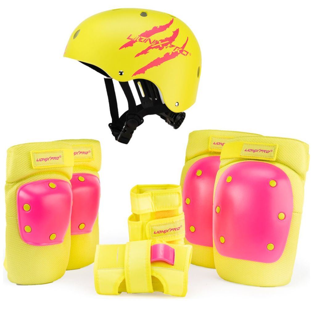 Set de Casco y Protectores Lionix Pro Shield