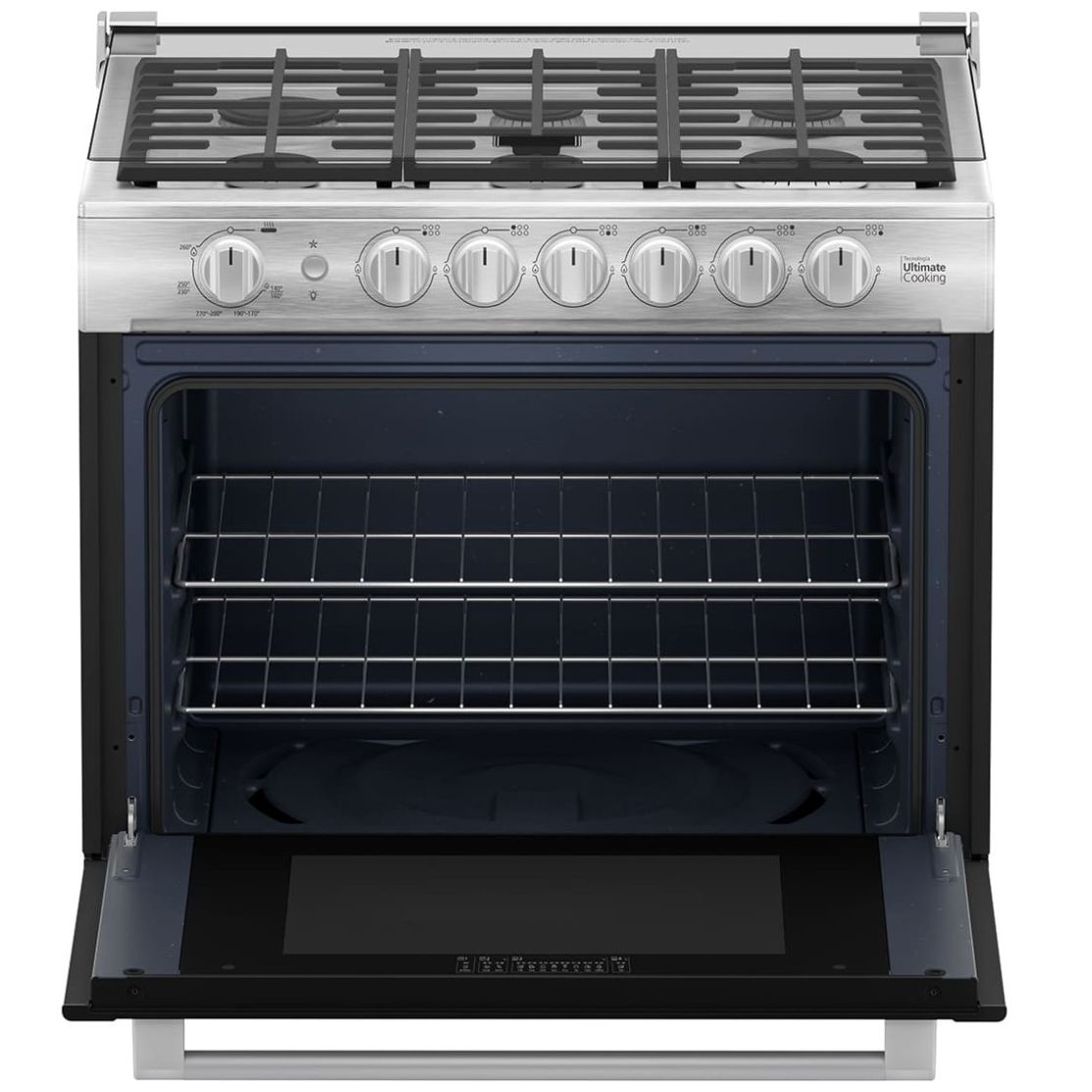 Combo Estufa y Campana Inox Mabe