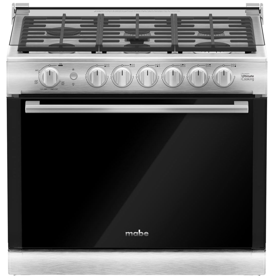 Combo Estufa y Campana Inox Mabe