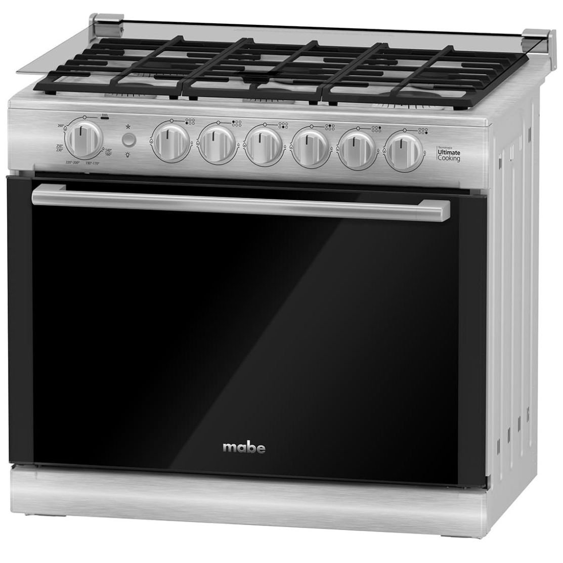 Combo Estufa y Campana Inox Mabe