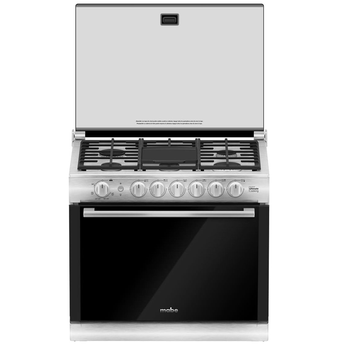 Combo Estufa y Campana Inox Mabe