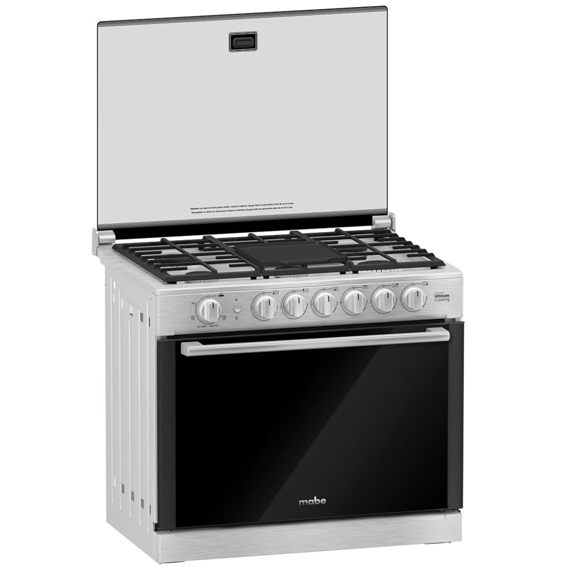 Combo Estufa y Campana Inox Mabe