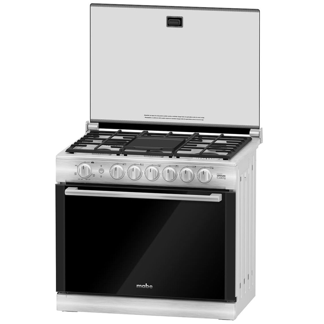 Combo Estufa y Campana Inox Mabe