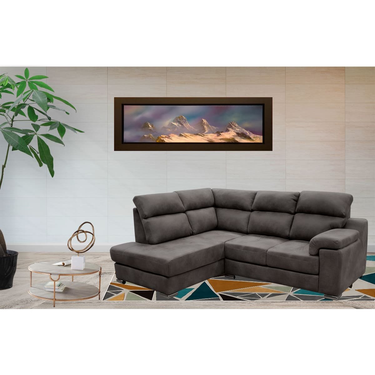 Sala Nicole Gris Lobo Divano