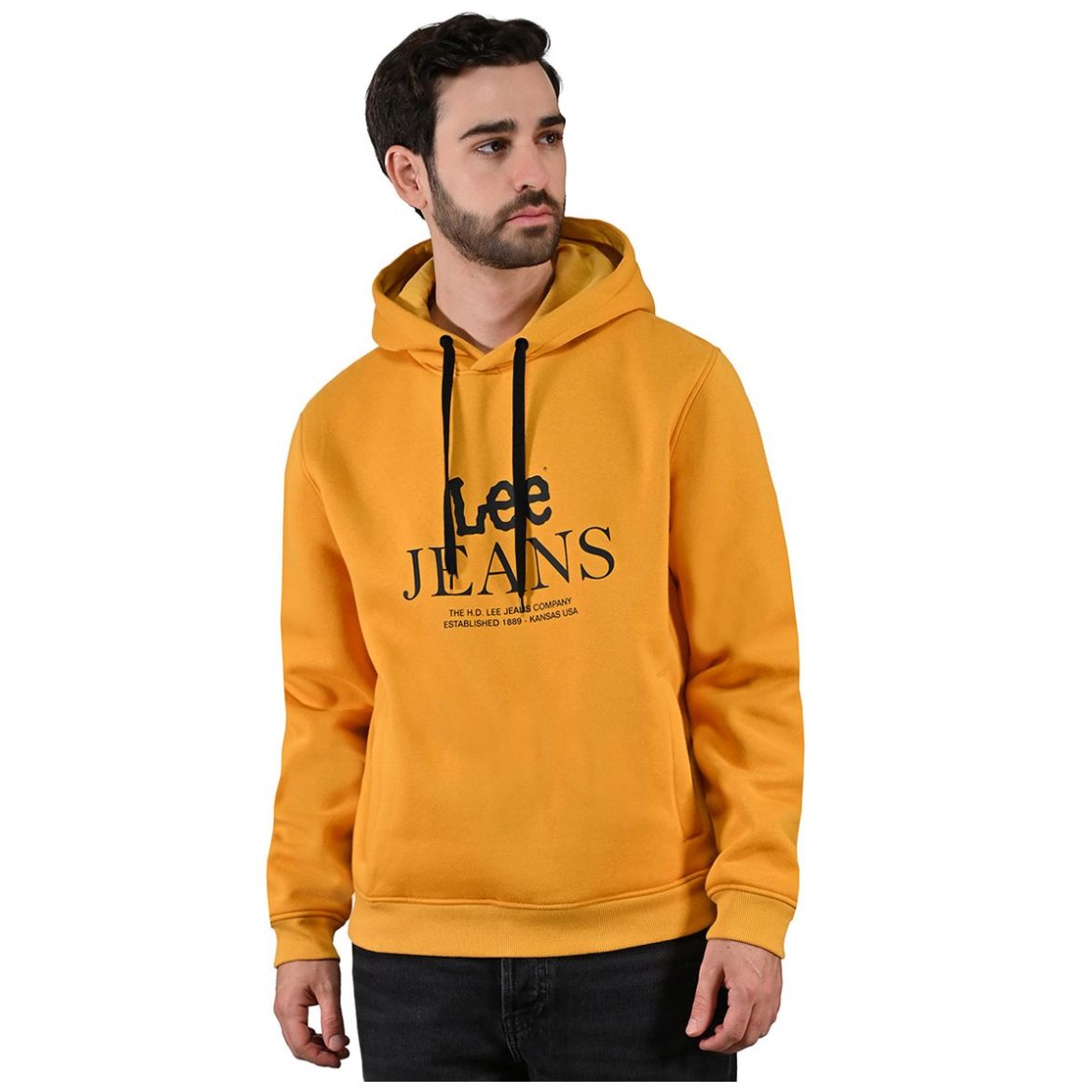 Sudadera con Capucha para Hombre Lee