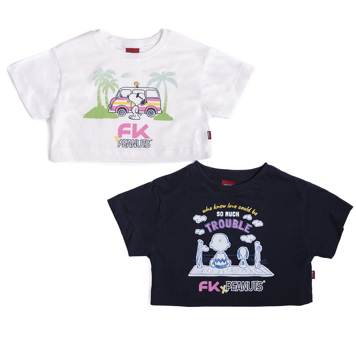 Set de 2 Piezas Playera para Niña Fukka Snoopy