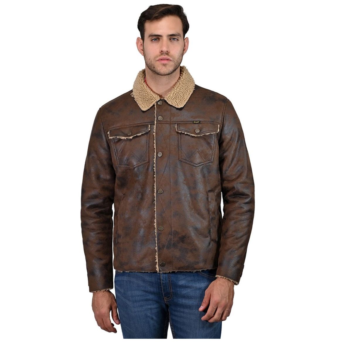 Chamarra con Cuello Invernal para Hombre Wrangler