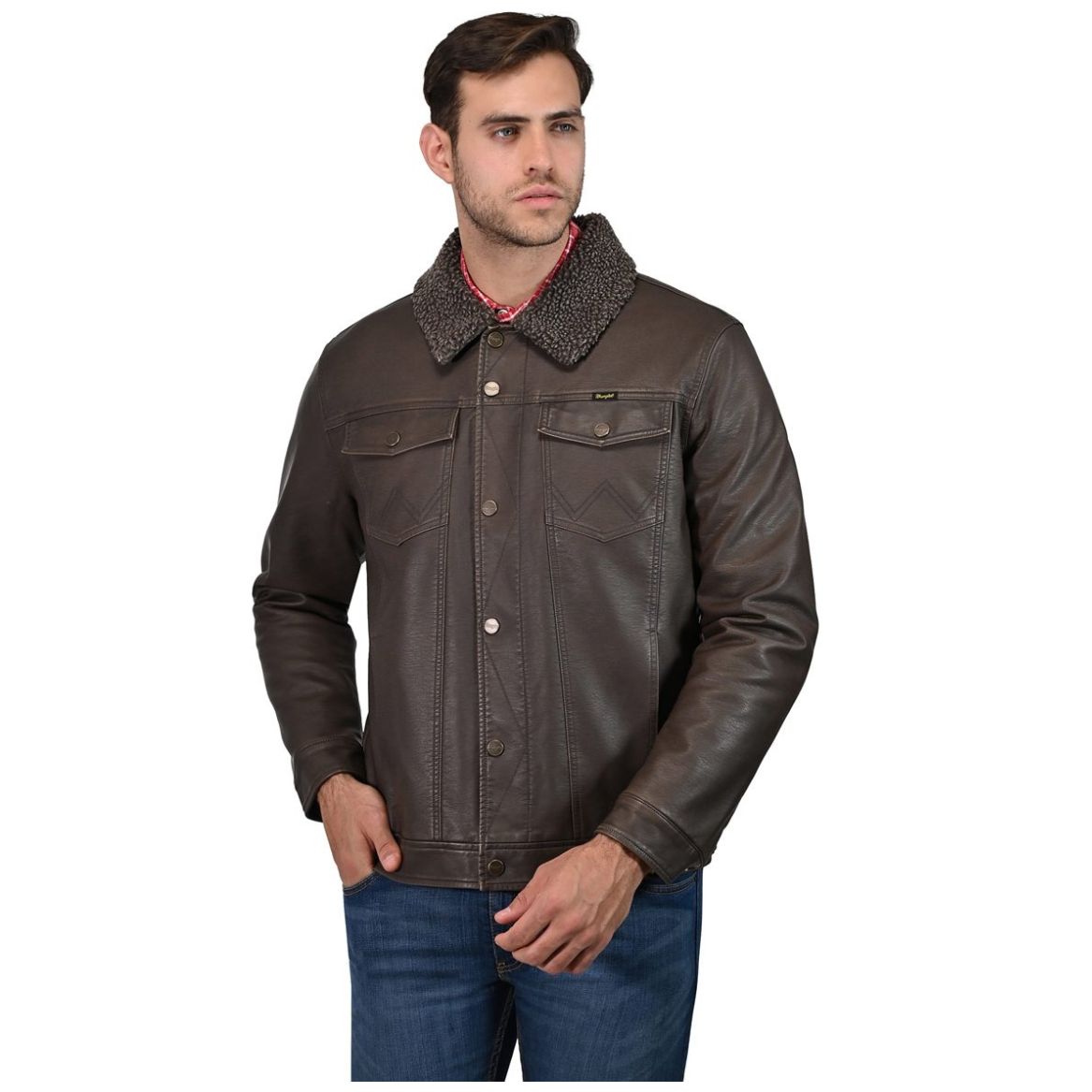 Chamarra con Cuello Invernal para Hombre Wrangler