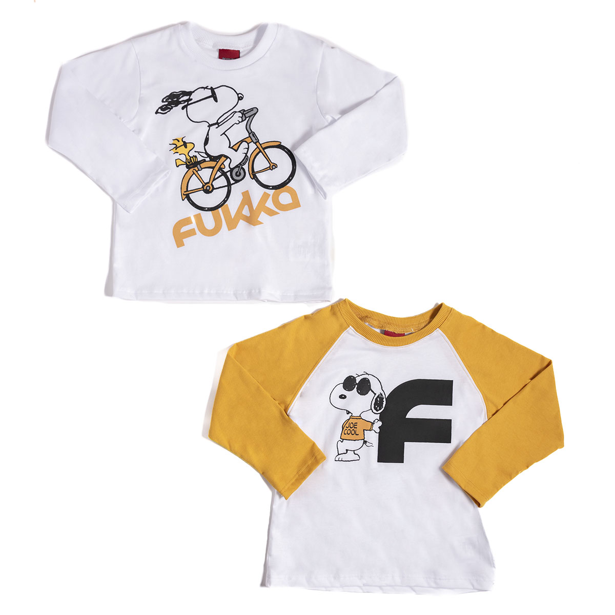 Set de 2 Playeras para Bebé Niño Fukka Snoopy