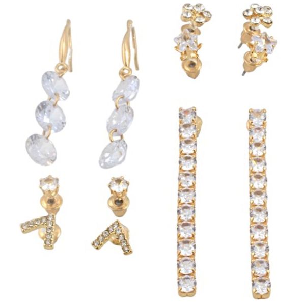 Set de Aretes Largos para Mujer Lulu