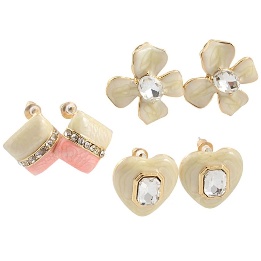 Set de Aretes Formas para Mujer Lulu