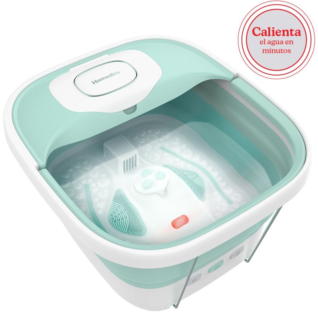 Spa para Pies Elite Smart Space Calentamiento de Agua Homedics