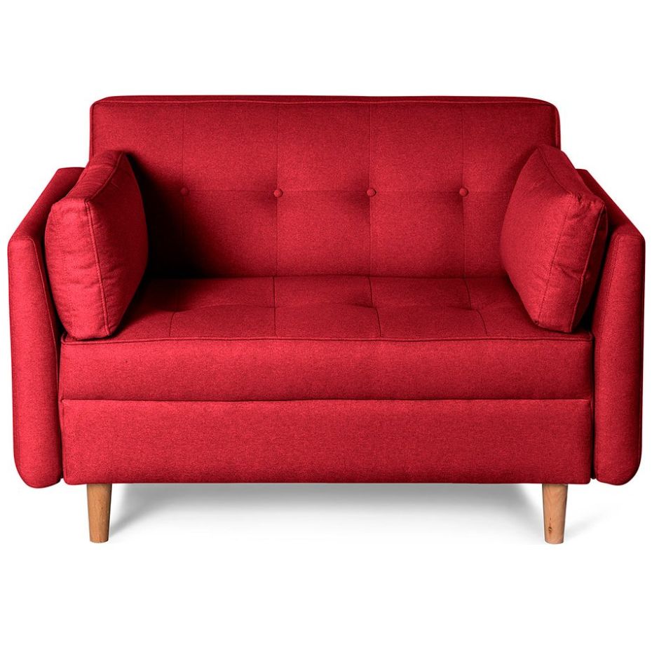 Sofá Love Seat Bellini Rojo Makora