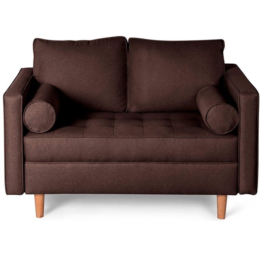 Sofá Love Seat Fallon Chocolate Makora