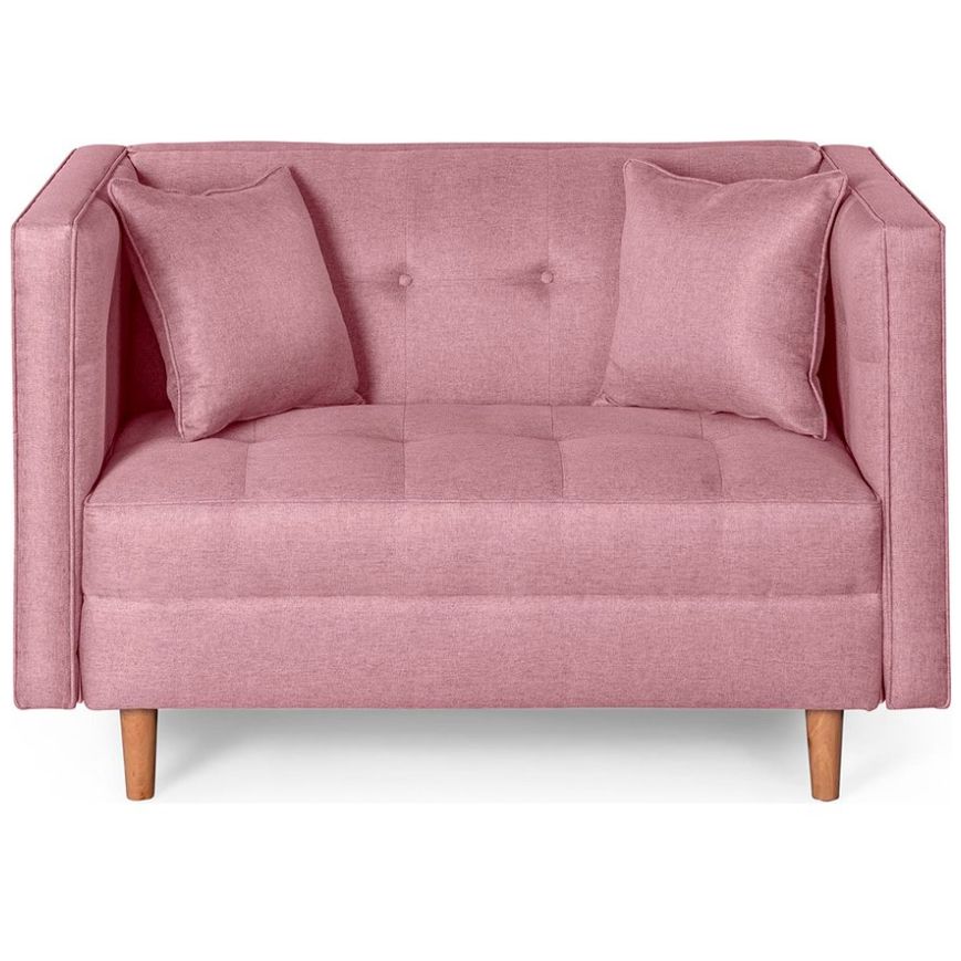 Sofá Love Seat Miliani Rosa Makora