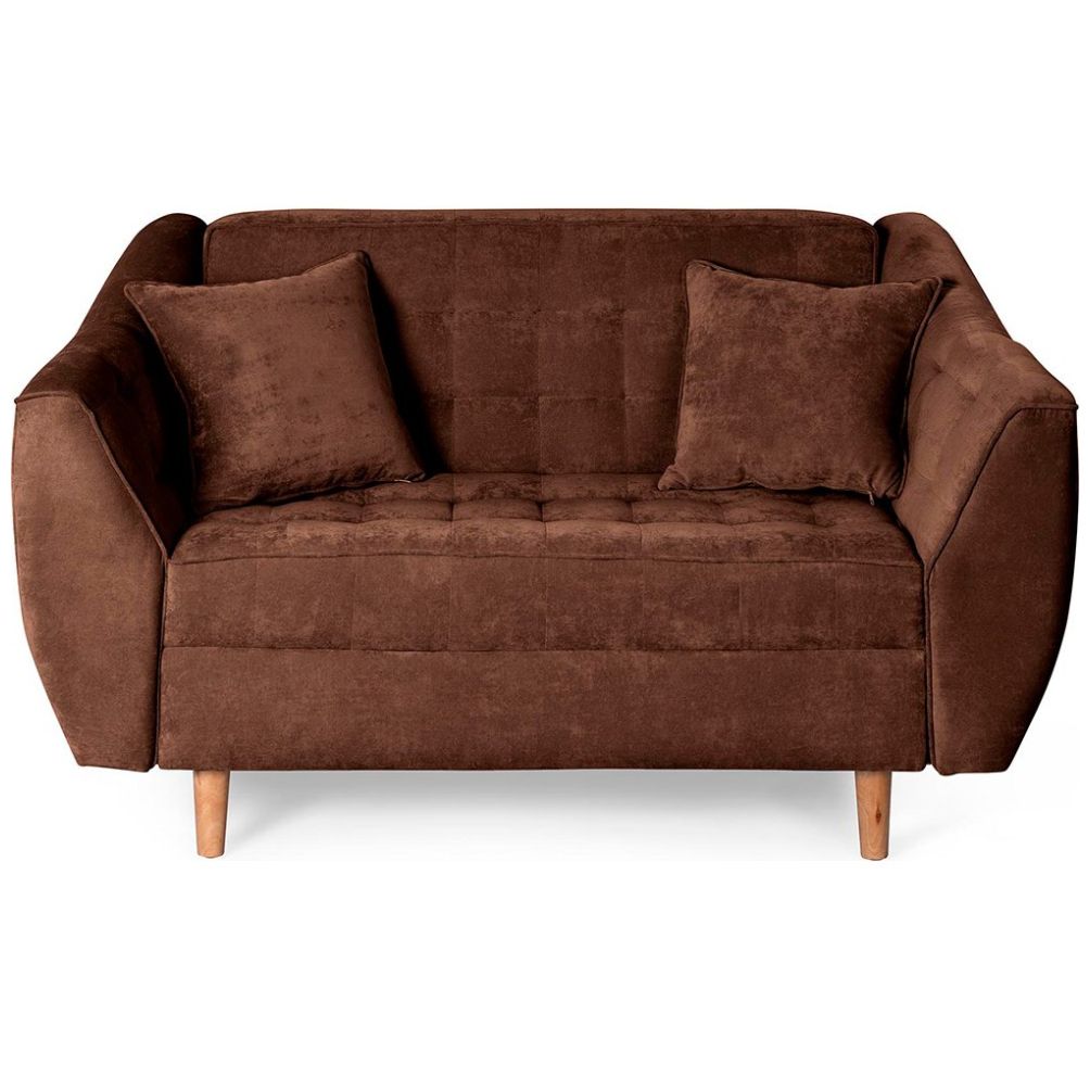 Sofá Love Seat Neroli Chocolate Makora