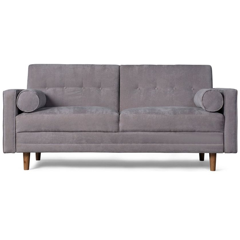 Sofá Cama Gris Claro Beehive Bristol Makora