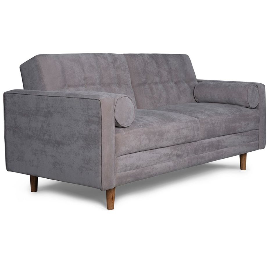 Sofá Cama Gris Claro Beehive Bristol Makora