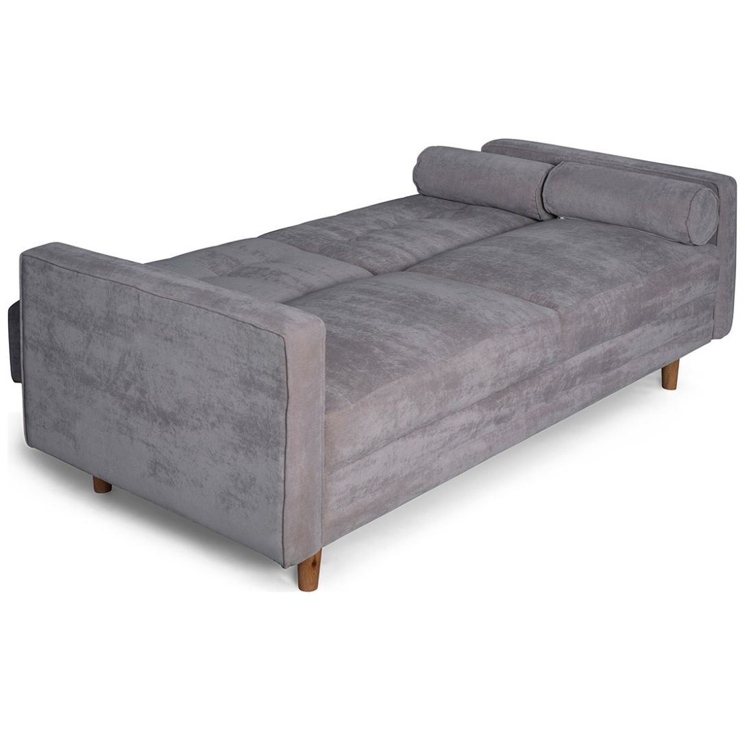 Sofá Cama Gris Claro Beehive Bristol Makora