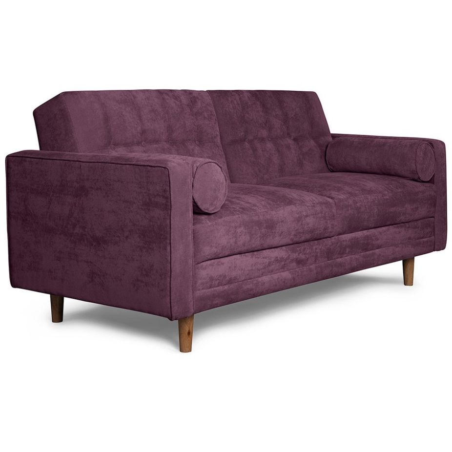 Sofá Cama Morado Beehive Bristol Makora