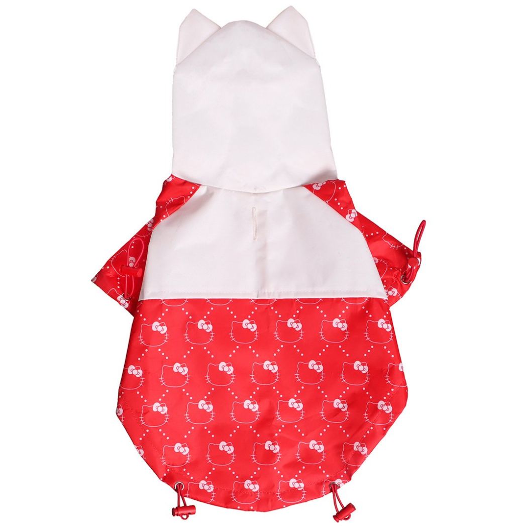 Impermeable Mediano Unisex Sanrio Hello Kitty Ruz