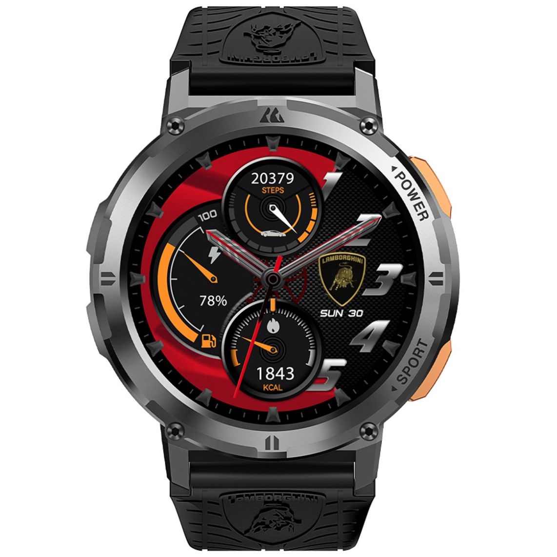 Smartwatchcerchio Nero Lamborghini