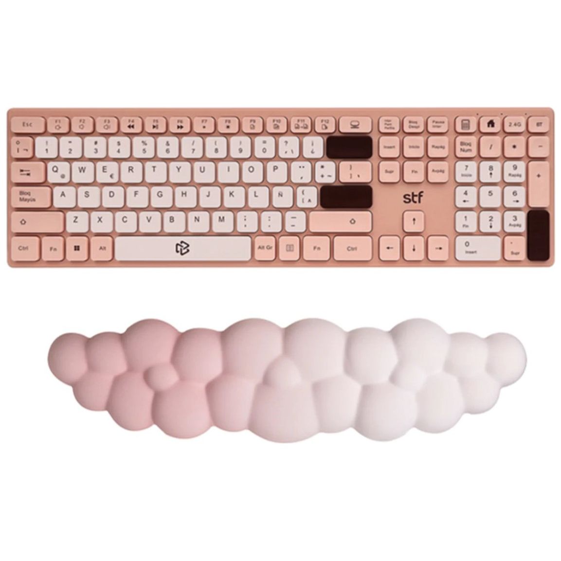 Teclado Y Mousepad Vivanude Stf