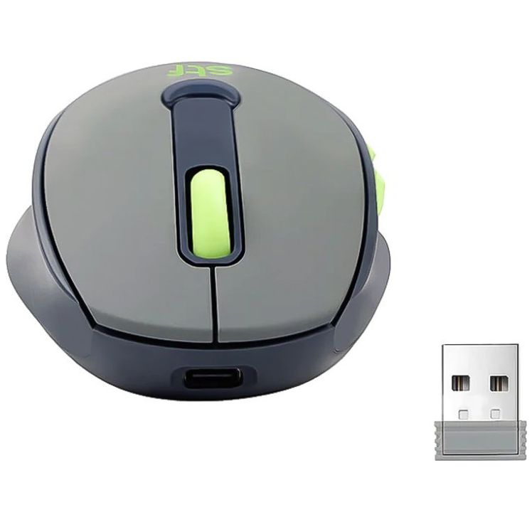 Mouse Inalambrico Viva Gris Stf