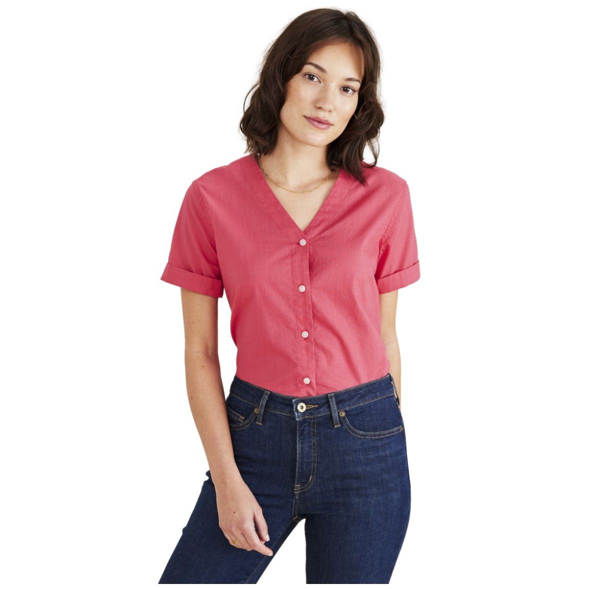 Blusa Manga Corta para Mujer Juniors Dockers®