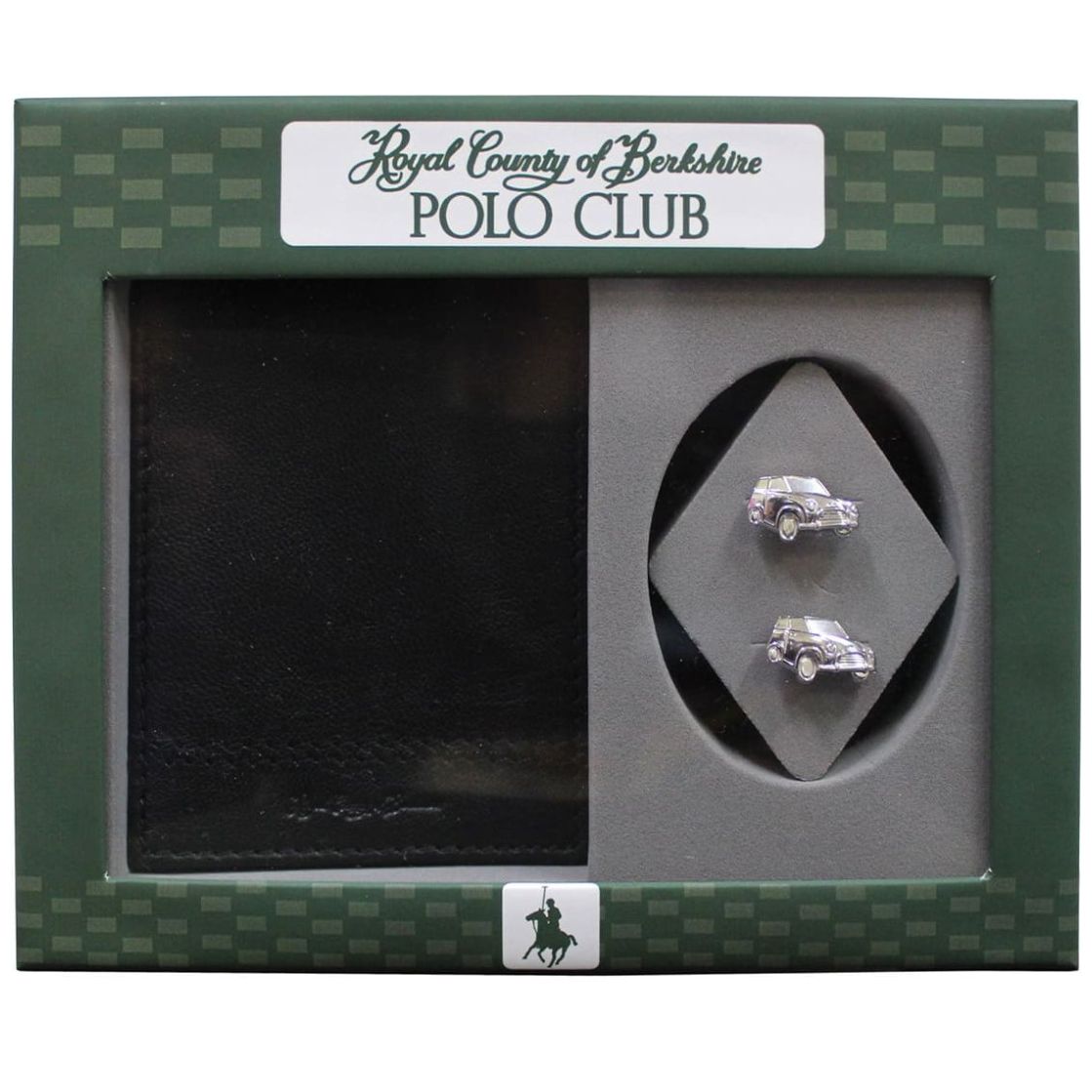 2-Pack Billetera y Mancuernillas para Hombre Polo Club Royal