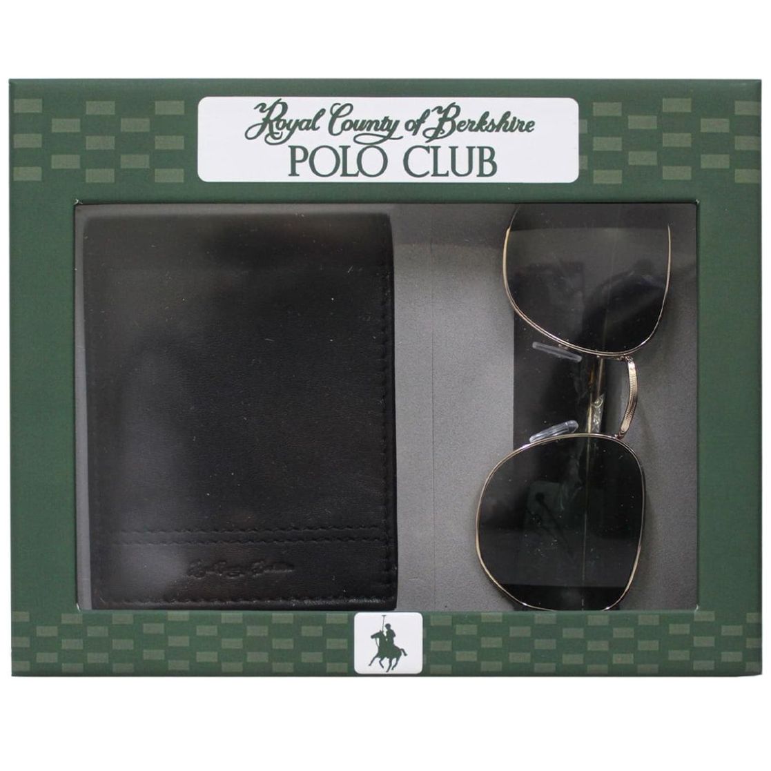 2-Pack Billetera y Lentes para Hombre Polo Club Royal