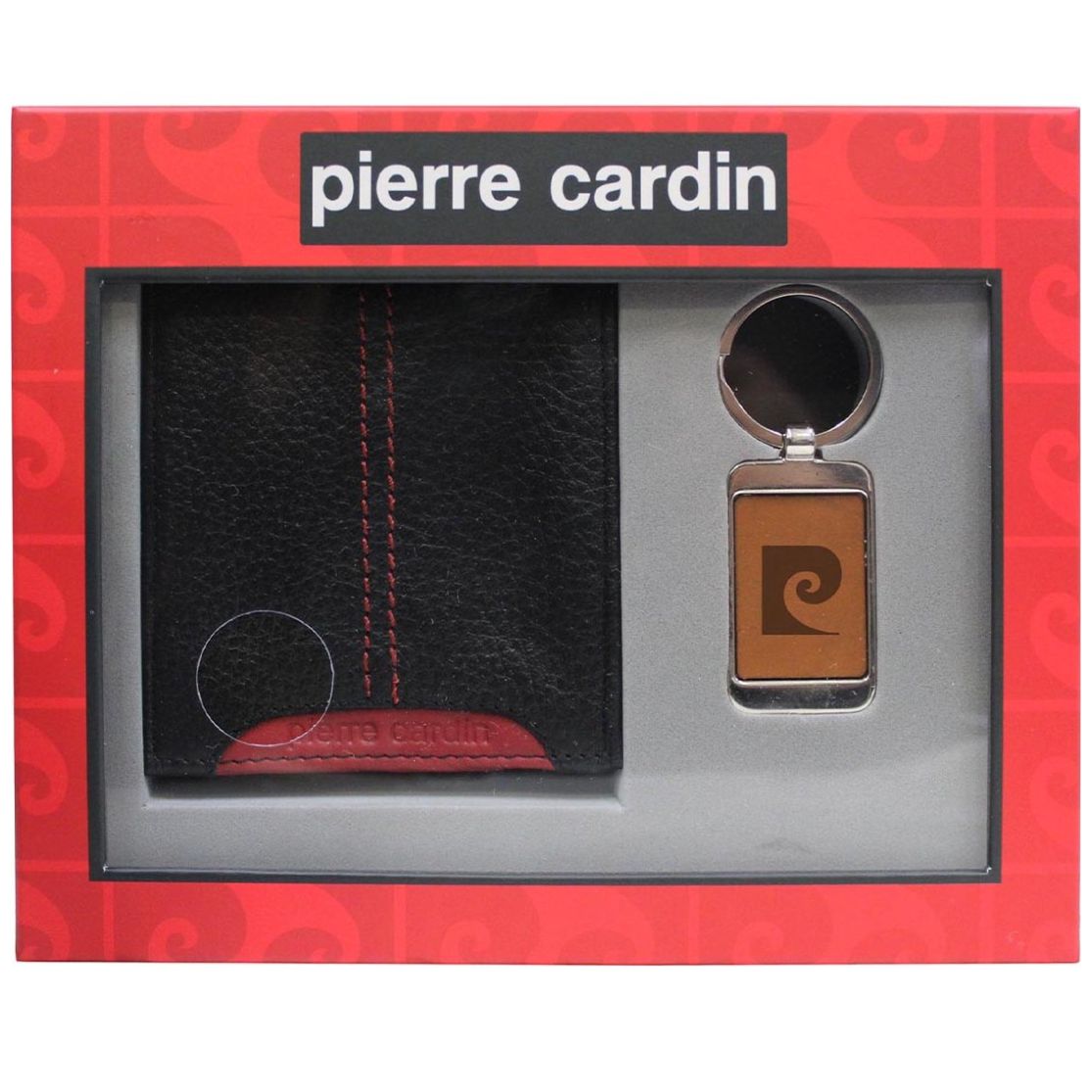 2-Pack Cartera y Llavero para Hombre Pierre Cardin