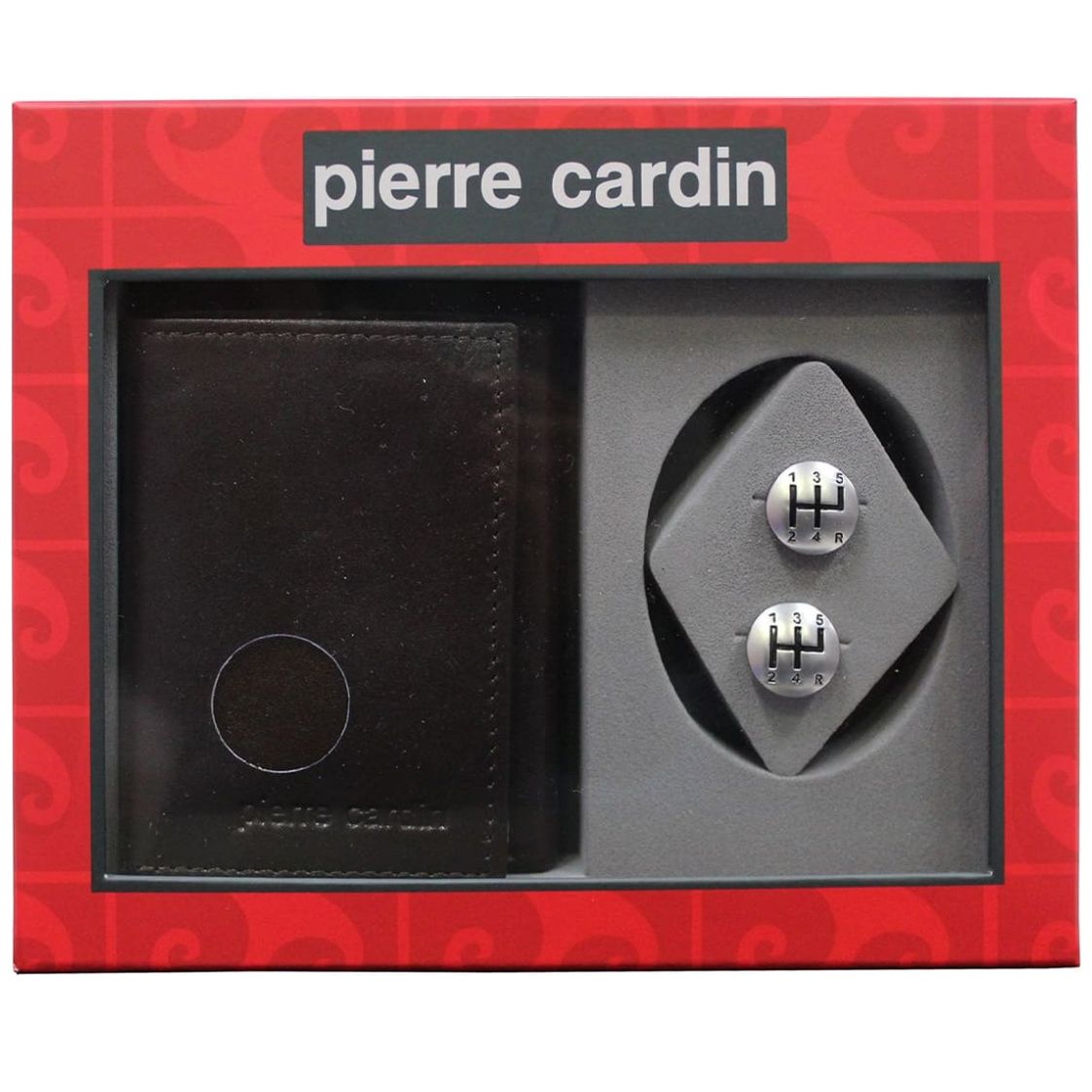 2-Pack Cartera y Mancuernillas para Hombre Pierre Cardin