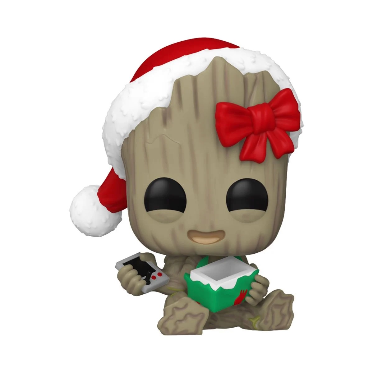 Funko Pop Marvel: Holiday - Groot con Regalo