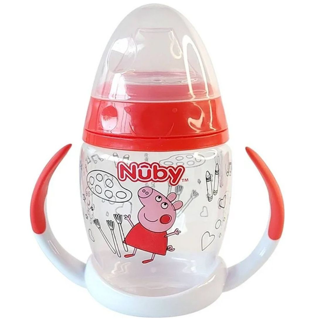 Vaso con Asas Pepa Pig Nuby